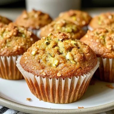 Zucchini Bread Muffins