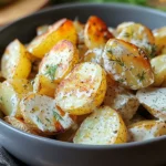 creamy roasted ranch potato salad