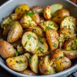 roasted lemon herb potato salad