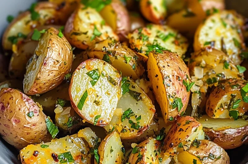 roasted lemon herb potato salad