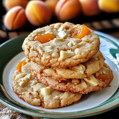 Apricot White Chocolate Cookies