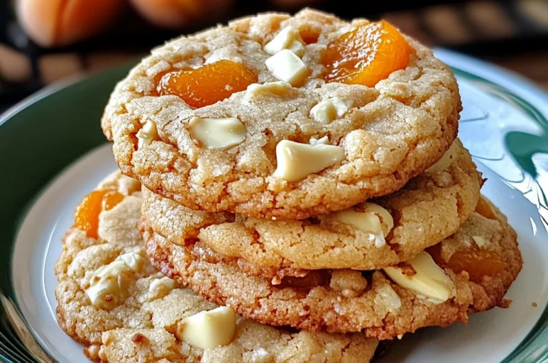 Apricot White Chocolate Cookies