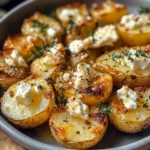 Baked Feta Potatoes with Lemon