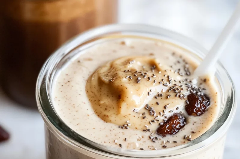 Banana Almond Butter Date Smoothie Recipe