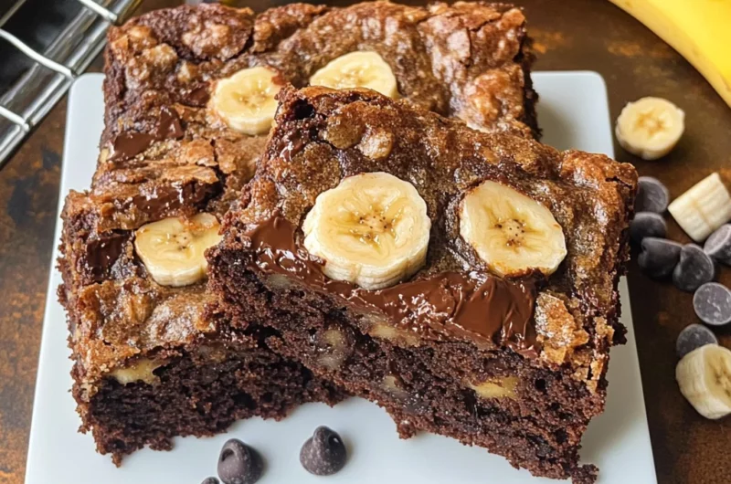 Banana Bread Brownies: A Sweet Twist Every Banana Lover Craves