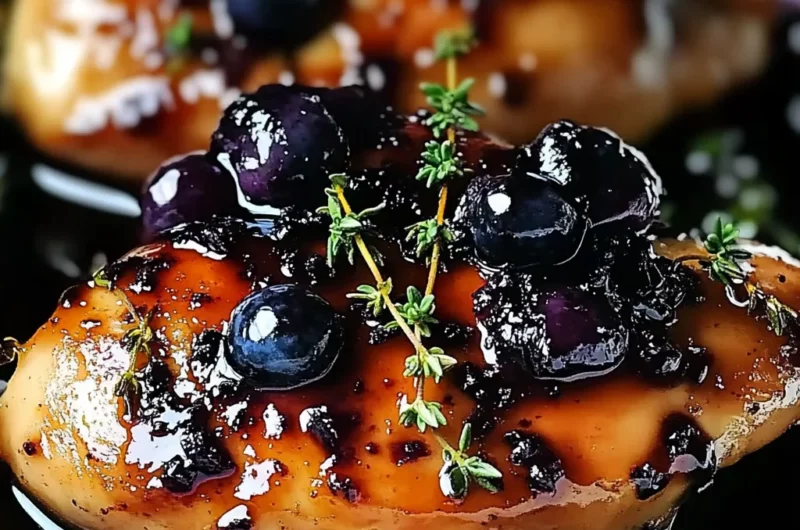 Best-Ever Blueberry Thyme Chicken: An Amazing Ultimate Recipe