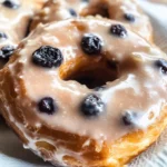 Blueberry Cake Donuts