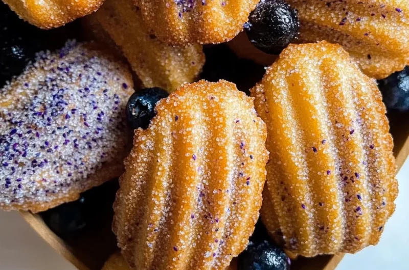 Blueberry Lavender Vegan Madeleines: An Incredible 7-Step Recipe