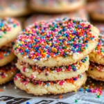 Chewy Sprinkle Cookies