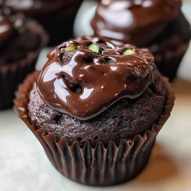 Chocolate Zucchini Cupcakes