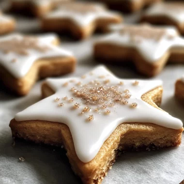 Cinnamon Star Cookies