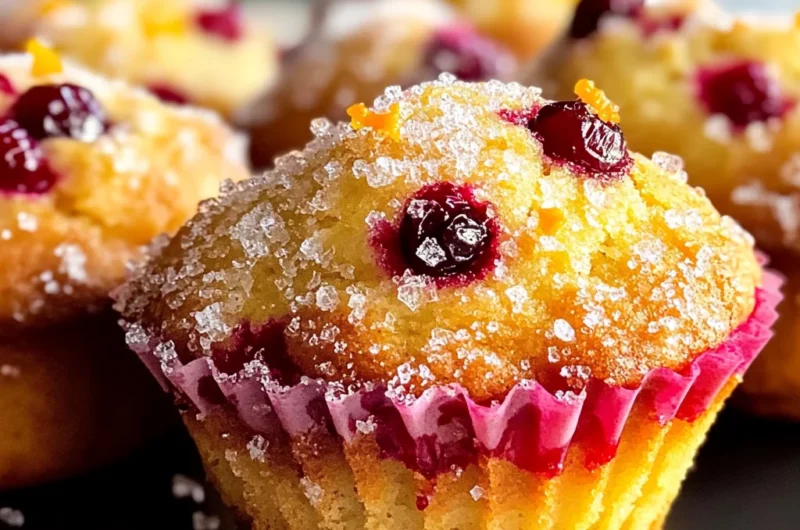 Citrus Orange Cranberry Muffins