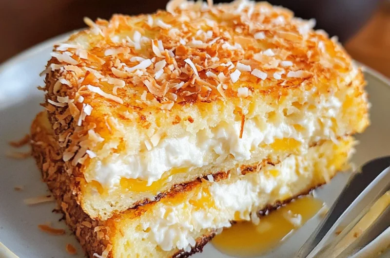 Coconut Stuffed French Toast Recipe
