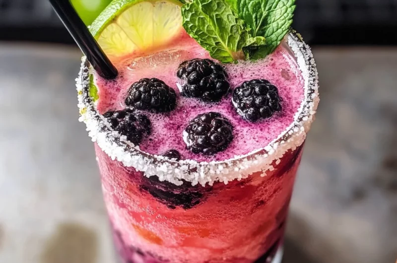 Creamy Blackberry Mojito Recipe