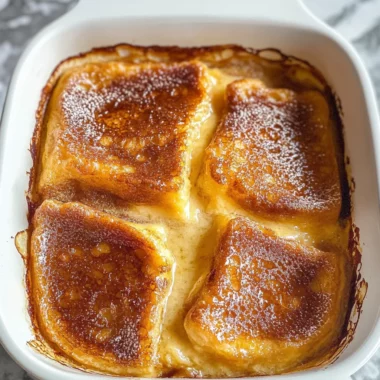 Decadent Crème Brûlée French Toast Casserole: A Sweet and Savory Brunch Delight