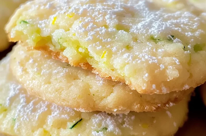 Easy Lemon Zucchini Cookies