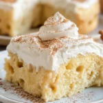 Eggnog Poke Cake