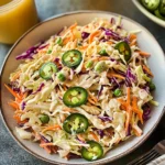 Jalapeño Coleslaw: Sweet and Spicy Slaw