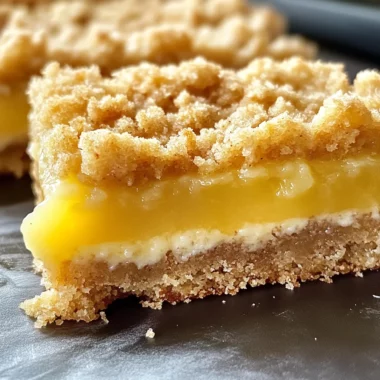 Lemon Crumb Bars