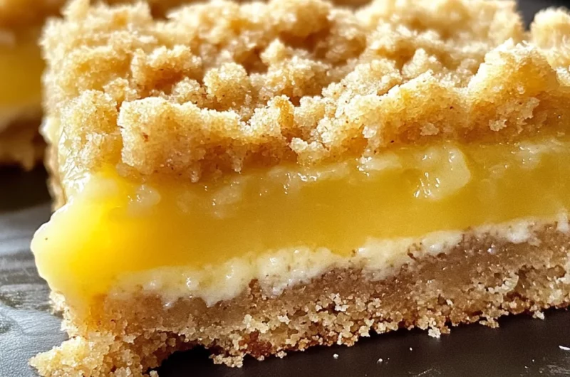 Lemon Crumb Bars