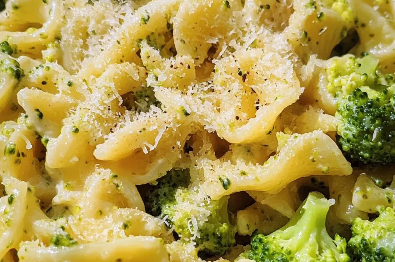 Mafaldine Pasta Limone with Broccoli