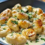 Millionaire Gnocchi with Creamy Sauce