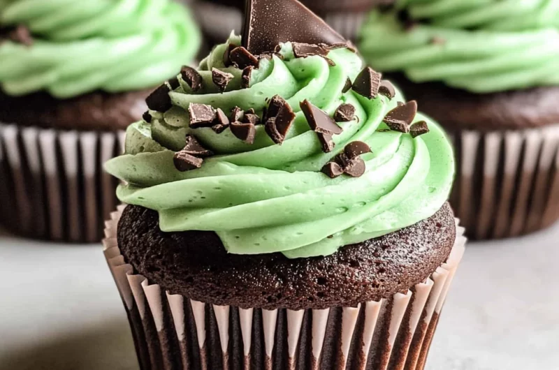 Mint Chocolate Cupcakes