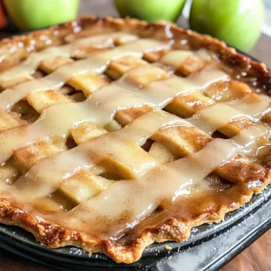 Mom's Flat Apple Pie
