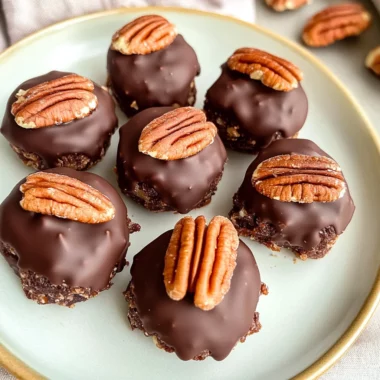 No-Bake Pecan Pie Bites