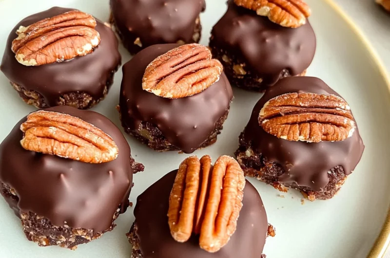 No-Bake Pecan Pie Bites