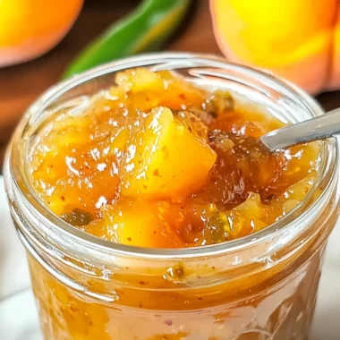 Peach Jalapeno Jam Recipe