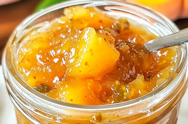 Peach Jalapeno Jam Recipe