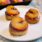 Peach Upside Down Mini Cakes