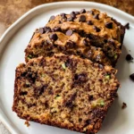 Peanut Butter Chocolate Chip Zucchini Bread