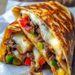 Philly Cheesesteak Quesadilla