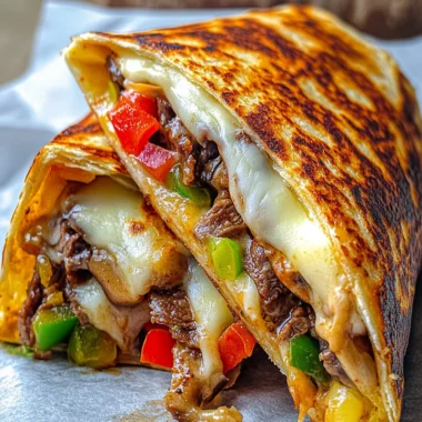 Philly Cheesesteak Quesadilla