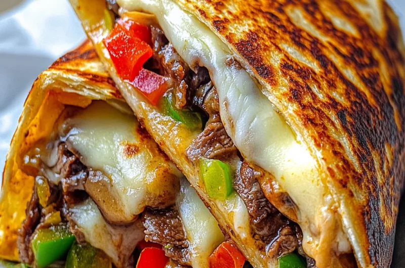 Philly Cheesesteak Quesadilla