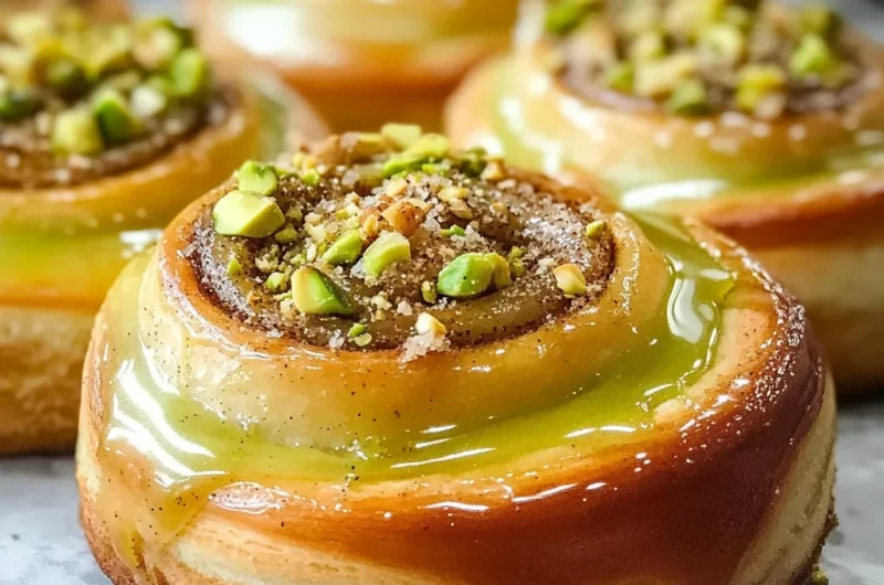 Pistachio Cinnamon Rolls: An Incredible Ultimate Recipe for 12