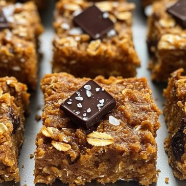 Pumpkin Oatmeal Bars