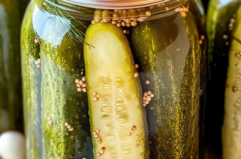 Refrigerator Kosher Dill Pickles (Claussen Copycat)