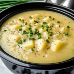 Slow Cooker Potato Leek Soup Recipe