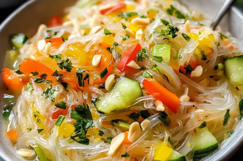 Spring Roll Salad with Spicy Ginger Dressing: An Incredible Ultimate Recipe