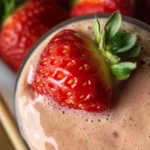 Strawberry Peanut Butter Smoothie