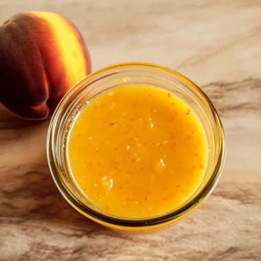Sweet Peach Salad Dressing