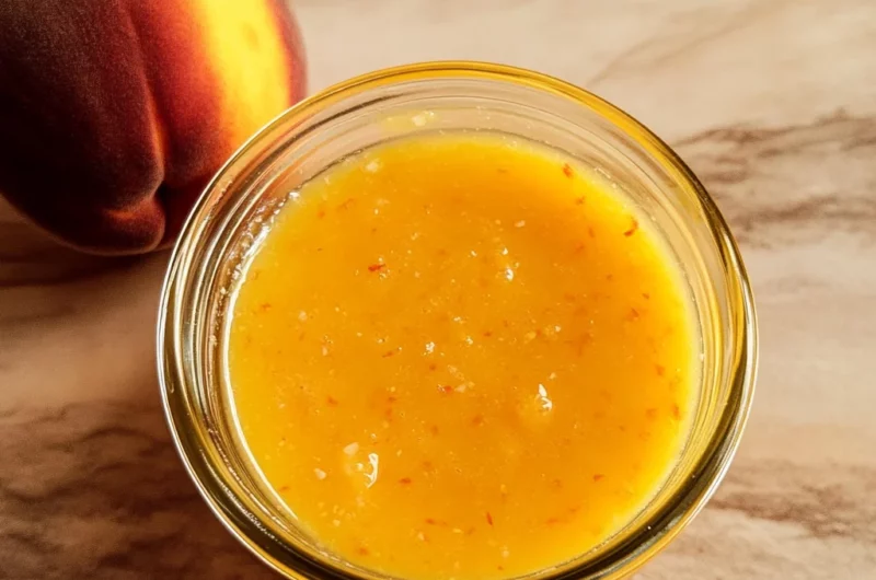 Sweet Peach Salad Dressing