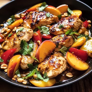 Thai Peach Chicken