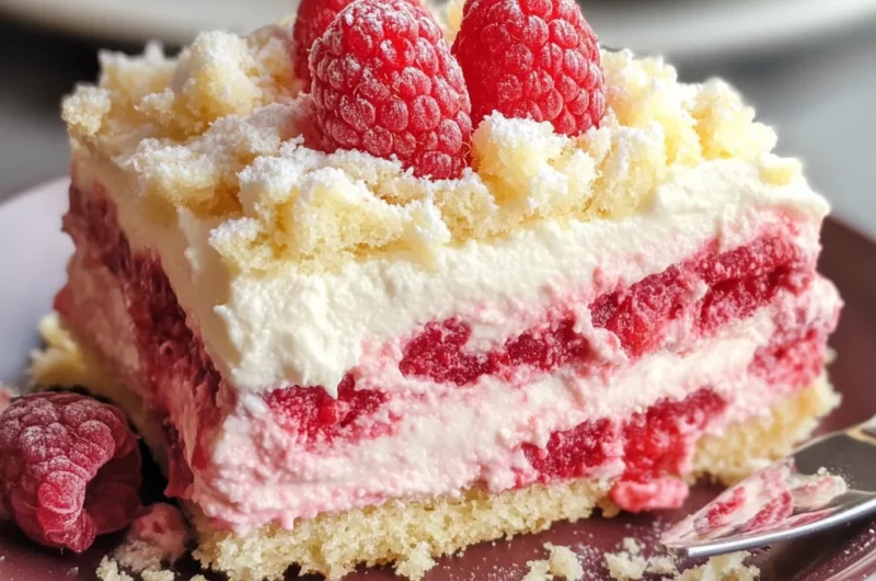 White Chocolate Raspberry Tiramisu