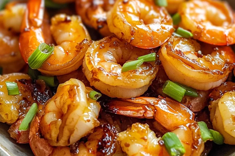 10 Minute Honey Garlic Shrimp