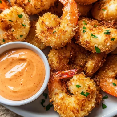 Air Fryer Fried Shrimp with Sriracha Mayo
