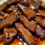 Air Fryer Honey Glazed Steak Strips
